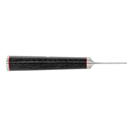 Miyabi Kaizen Chef's Knife, Medium, Black with Red Accent - Sales4U