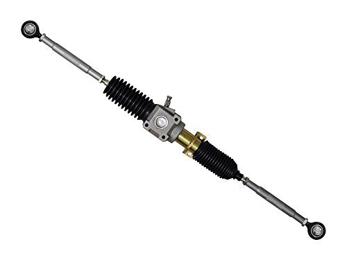 SuperATV Heavy-Duty RackBoss Rack and Pinion for 2014-2018 Polaris Ranger XP 1000 / 2014-2018 Polaris Ranger XP 4 1000 | 65% Larger Housing | Easy Bolt-On Design | Uses Steel Tie Rods