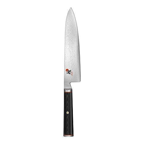 Miyabi Kaizen Chef's Knife, Medium, Black with Red Accent - Sales4U