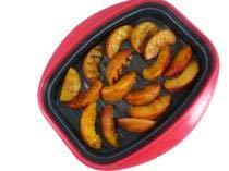 Microhearth Cookware Set (Everyday Pan Combo & Grill Pan) for Microwave Oven, Red - Sales4U