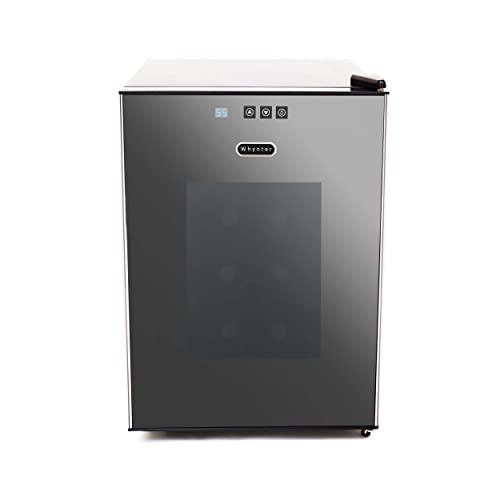 Whynter WC-201TDa Thermoelectric Fridge Freestanding Wine Cooler Refrigerator with Glass Door, Grey - Sales4U