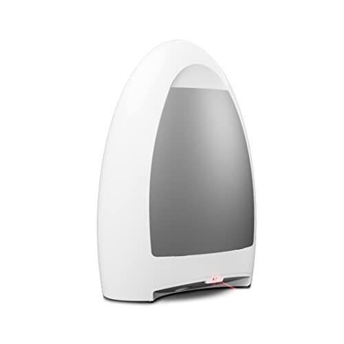 EyeVac Home: Professional Clean for The Home - Touchless Stationary Vacuum, Dual High Efficiency Filtration, Corded, Bagless, Automatic Sensors, 1000 Watt (Designer White) - Sales4U