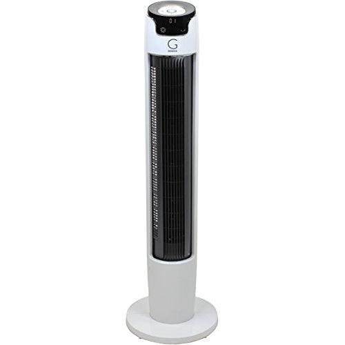 Genesis Powerful 43 Inch Oscillating Tower Fan With Max Air Quiet Technology And Remote - Sales4U
