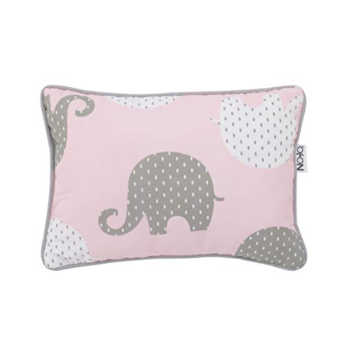 NoJo Dreamer - Pink/Grey Elephant 8 Piece Comforter Set