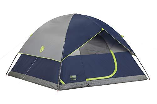 Coleman Sundome 6-Person Dome Tent , Navy/Grey, 6 Person - Sales4U