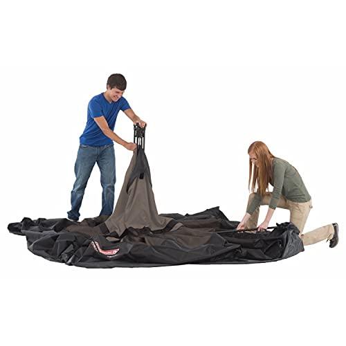 Coleman Camping Tent | 6 Person Cabin Tent with Instant Setup , Brown/Black - Sales4U