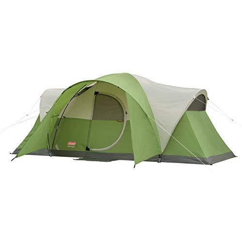 Coleman 8-Person Tent for Camping | Montana Tent with Easy Setup, Green - Sales4U