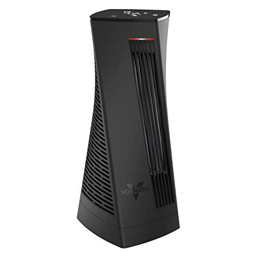 Vornado AVH2 Advanced Whole Room Heater with Automatic Climate Control, Timer, Fan Only Option, Black & OSCTH1 Oscillating Tower Heater