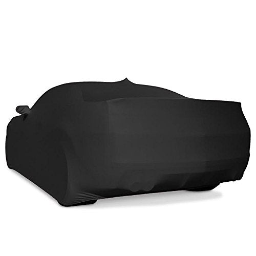 2010-2023 Camaro Ultraguard Stretch Satin Indoor Car Cover - The Ultimate Custom FIT - SS, RS, ZL1, Z/28, LS, 1LT, 2LT, 3LT, LT1 (Black)
