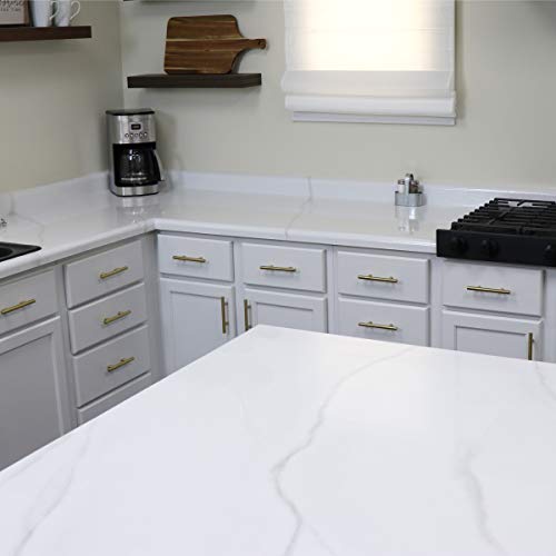 Giani Carrara White Marble Epoxy Countertop Kit