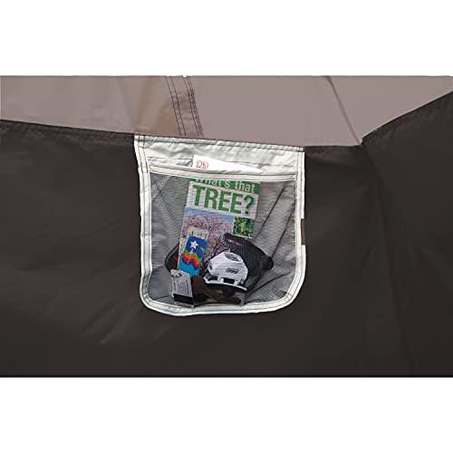 Coleman Camping Tent | 6 Person Cabin Tent with Instant Setup , Brown/Black - Sales4U
