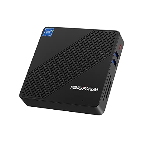 KODLIX Mini PC Celeron N4020(up to 2.8GHz), DDR4 4GB/64GB eMMC Mini PC Fanless UHD 4k@60Hz, Mini Computer Support HDMI&VGA, USB3.0, 2.4/5.8G Wi-Fi, DIY NGFF 2242 SSD