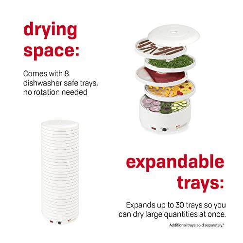 Nesco FD-1018A Gardenmaster Pro Food Dehydrator, for Jerky and Snacks, White - Sales4U