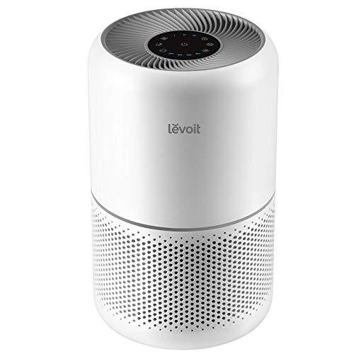 LEVOIT Air Purifier for Home Allergies Pets Hair in Bedroom, H13 True HEPA Filter, 24db Filtration System Cleaner Odor Eliminators, Ozone Free, Remove 99.97% Dust Smoke Mold Pollen, Core 300, White - Sales4U