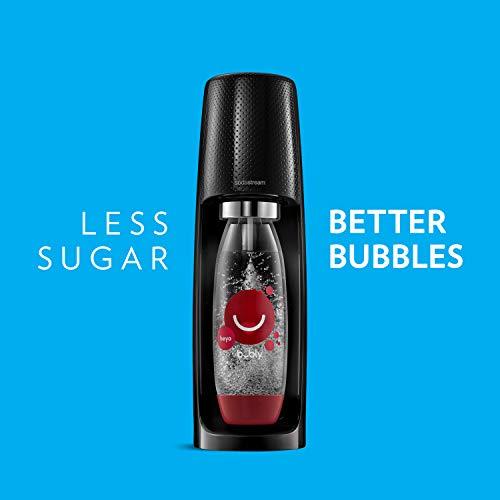 sodastream x Sparkling Water Maker Limited Edition Bundle (Black) Fizzi Kit With bubly Drops, 1 Liter - Sales4U