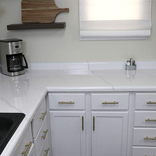 Giani Carrara White Marble Epoxy Countertop Kit