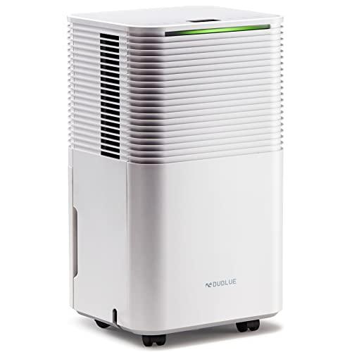 BUBLUE 2000 Sq. Ft 25 Pint Dehumidifier for Basements, Home and Large Room with Auto or Manual Drainage | 36 db Industry Leading Noise Reducing | Integrated Air Filters, 3 Operation Modes, Clothes Drying - Sales4U