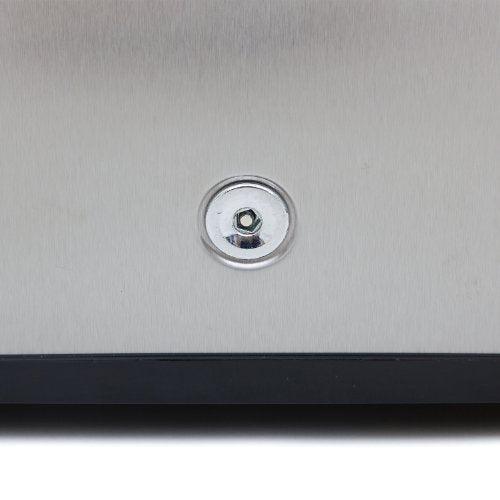 Whynter CUF-112SS CUF-210SS Mini, 2.1 Cubic Foot Energy Star Rated Small Upright Freezer with Lock, Stainless Steel, Black-1.1 Feet - Sales4U