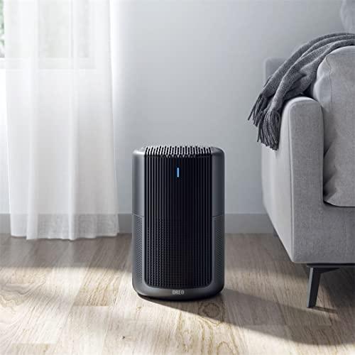 Dreo Air Purifiers Macro Pro, True HEPA Filter, Up to 1358ft² Coverage, 20dB Low Noise, PM2.5 Sensor, 6 Modes, 360 Filtration Cleaner Remove 99.985% Dust Smoke Pollen, Black - Sales4U