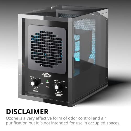 New Comfort 6 Stage UV Ozone Generator Air Purifier Cleaner HEPA Covers 3000 Feet Acyrlic - Sales4U