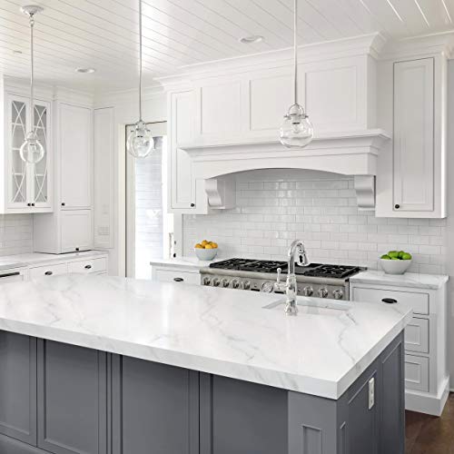 Giani Carrara White Marble Epoxy Countertop Kit