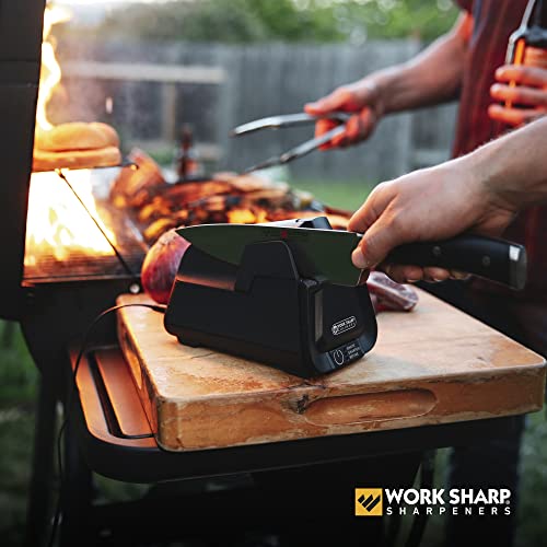 Work Sharp Professional Electric Culinary E5 Kitchen Knife Sharpener - For Paring, Cleavers, Scissors & Nakiri Knives