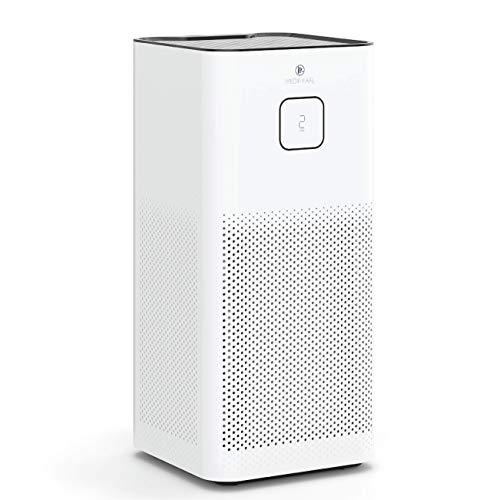 Medify MA-50 Air Purifier with H13 True HEPA Filter with UV | 1100 sq ft Coverage | for Wildfire Smoke, Dust, Odors, Pollen, Pet Dander | Quiet 99.9% Removal to 0.1 Microns | White, 1-Pack - Sales4U