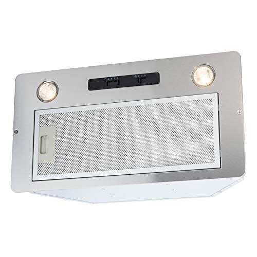 Miseno MH80120AS Miseno MH80120AS 150 - 390 CFM 20 Inch 3-Speed Ultra Quiet Range Hood Insert with Halogen Lighting