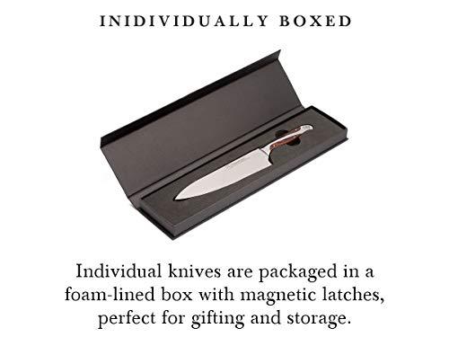 Hammer Stahl 10-Inch Chef Knife - High Carbon German Forged Steel - Professional Kitchen Knife - Ergonomic Quad-Tang Pakkawood Handle - Sales4U