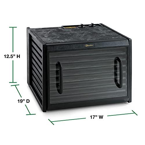 Excalibur 3926TCDB Electric with Clear Door Adjustable Temperature Settings and 26-Hour Timer, 9-Tray, Black - Sales4U