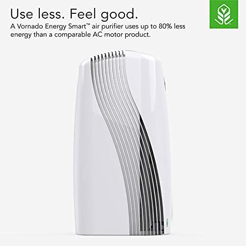 Vornado PCO375DC Air Purifier with True HEPA and Carbon Filtration to Capture Allergens, Smoke, Odors, and Patented Silverscreen Technology Attacks Viruses, Whole Room, White - Sales4U