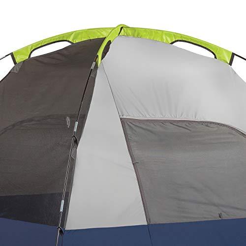 Coleman Sundome 6-Person Dome Tent , Navy/Grey, 6 Person - Sales4U