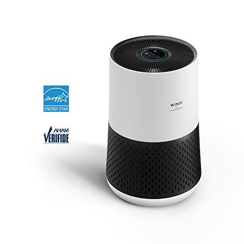 Winix A231 Tower H13 True HEPA 4-Stage Air Purifier, Perfect for Home office, Home classroom, Bedroom and Nursery, White and Charcoal Grey Small - Sales4U