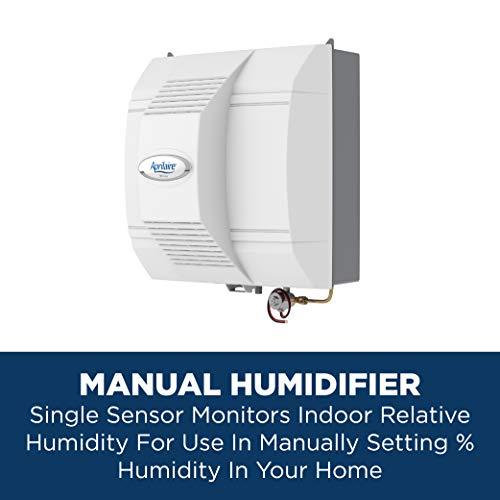 AprilAire 700M Whole Home Humidifier, Manual Fan Powered Furnace Humidifier, Large Capacity Whole House Humidifier for Homes up to 5,300 Sq. Ft., White - Sales4U