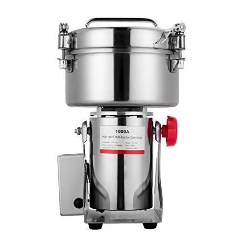 APWONE 1000gram Electric Grain Mills Grinder Powder LCD Digital Stainless Steel Ultra Grinder Machine for Kitchen Herb Spice Pepper Coffee Corn - Sales4U