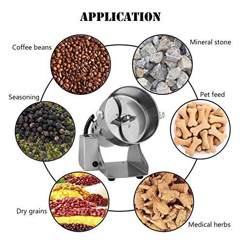 APWONE 1000gram Electric Grain Mills Grinder Powder LCD Digital Stainless Steel Ultra Grinder Machine for Kitchen Herb Spice Pepper Coffee Corn - Sales4U