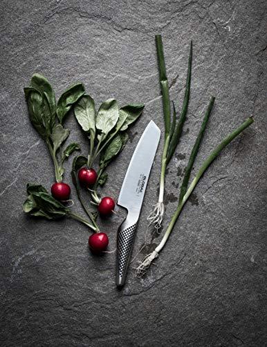 Global 3 Piece Set with Chef's, Vegetable and Paring Knife, 1 pack, Stainless Steel - Sales4U