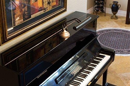 12 LED Piano Desk Lamp with Dimmer - Oil Rubbed Bronze - Sales4U