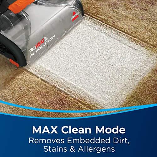 BISSELL ProHeat 2X Revolution Pet Full Size Upright Carpet Cleaner, 1548F, Orange - Sales4U