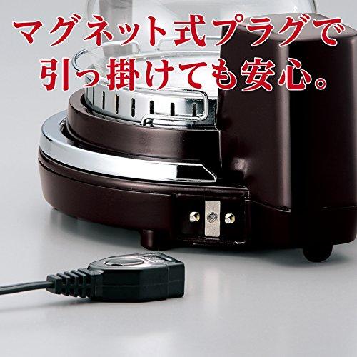 TWINBIRD siphon coffee maker CM-D854BR (Brown) - Sales4U