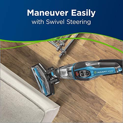 BISSELL Adapt Ion Pet 10.8V Lithium Ion 2 in 1 Cordless Stick Vacuum, Teal, 2286A - Sales4U