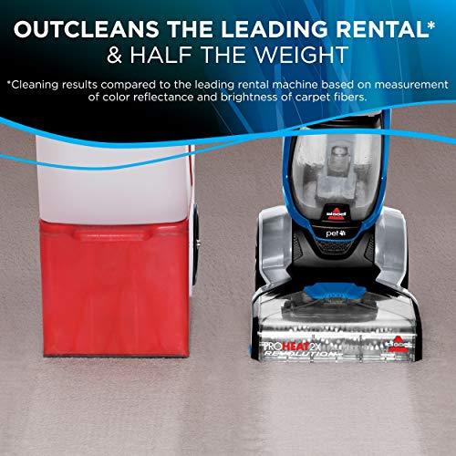 BISSELL ProHeat 2X Revolution Pet Full Size Upright Carpet Cleaner, 15489, Blue - Sales4U