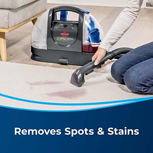 Bissell Little Green Pet Deluxe Portable Carpet Cleaner, 3353, Gray/Blue - Sales4U