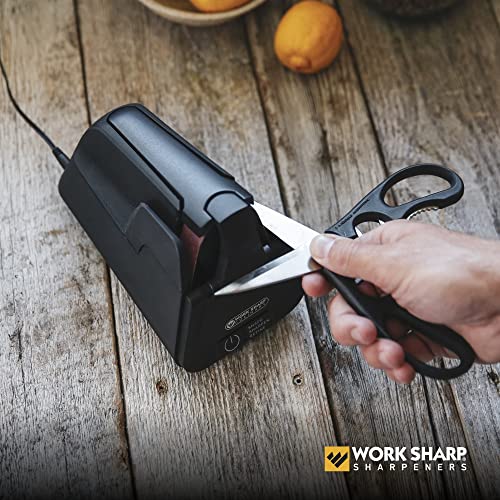 Work Sharp Professional Electric Culinary E5 Kitchen Knife Sharpener - For Paring, Cleavers, Scissors & Nakiri Knives