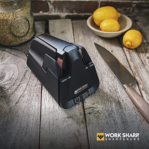 Work Sharp Professional Electric Culinary E5 Kitchen Knife Sharpener - For Paring, Cleavers, Scissors & Nakiri Knives