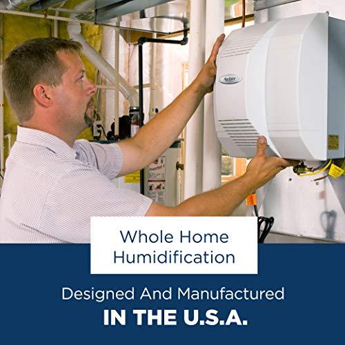 AprilAire 700M Whole Home Humidifier, Manual Fan Powered Furnace Humidifier, Large Capacity Whole House Humidifier for Homes up to 5,300 Sq. Ft., White - Sales4U