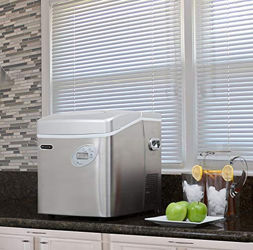 Whynter IMC-490SS Portable Ice Maker, 49-Pound, Stainless Steel