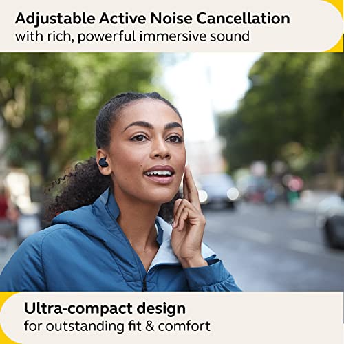 Jabra Elite 7 Active True Wireless Earbuds — Bluetooth Sports Earbuds Shake Grip for Secure in-Ear Fit — Ultimate Workout Earbuds, Adjustable Active Noise Cancellation, Fast Charging — Navy