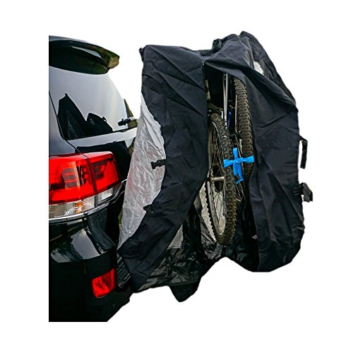 Formosa Covers Bike Cover for Car, Truck, RV, SUV Transport on Rack - Protection While You Roadtrip or Perfect for Home Storage, Reflectors 1, 2, or 3-4 Bikes (Quad (3-4 Bikes))