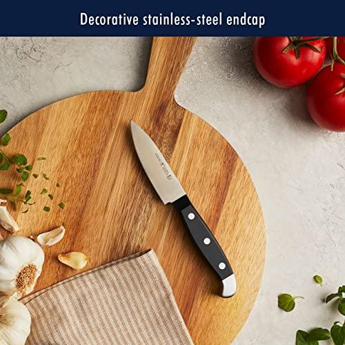 HENCKELS Premium Quality 12-Piece Statement Knife Set with Block, Razor-Sharp, German Engineered Knife Informed by over 100 Years of Masterful Knife Making, Lightweight and Strong, Dishwasher Safe - Sales4U